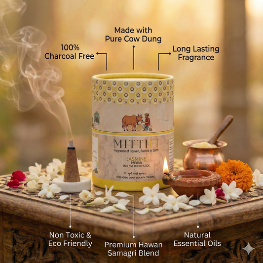 Mittifi INCENSE CONE - Jasmine