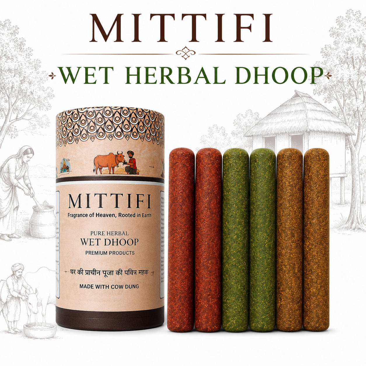 Herbal Wet Dhoop