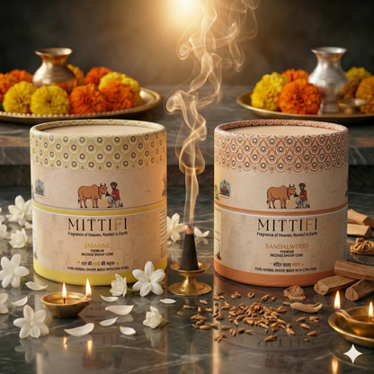 Mittifi INCENSE CONE -  Jasmine + Sandelwood