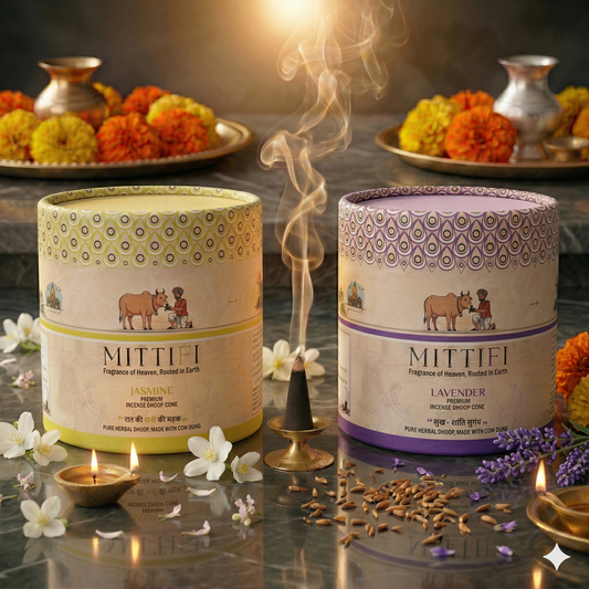 Mittifi INCENSE CONE -  Jasmine + Lavender