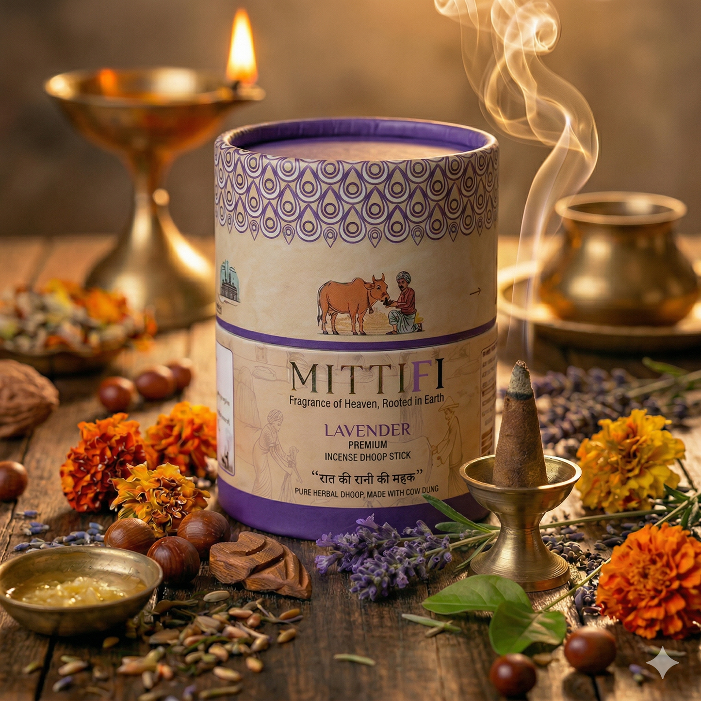 Mittifi INCENSE CONE - Lavender