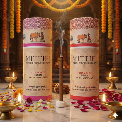 Mittifi INCENSE STICKS - Mix Flower + Rose