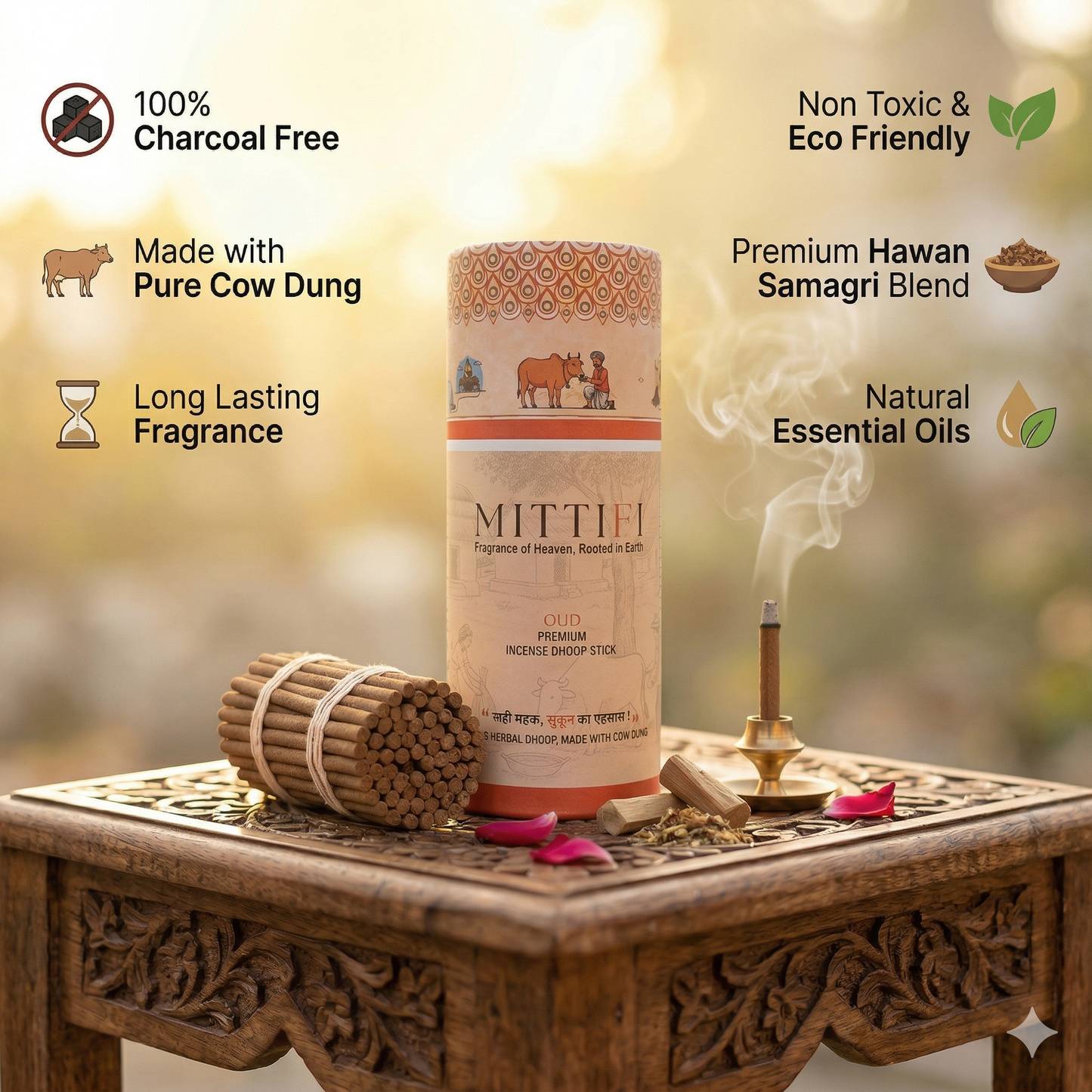 Mittifi INCENSE STICKS - Oud