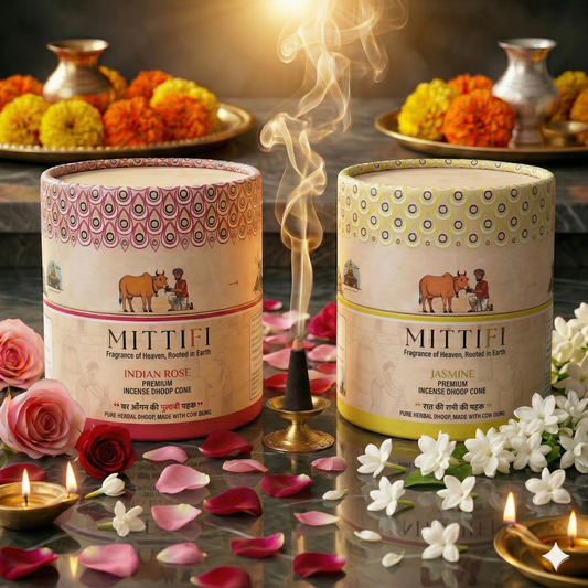 Mittifi INCENSE CONE - Rose + Jasmine
