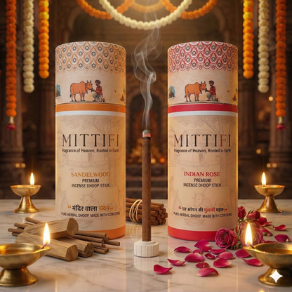 Mittifi INCENSE STICKS - Sandelwood + Rose
